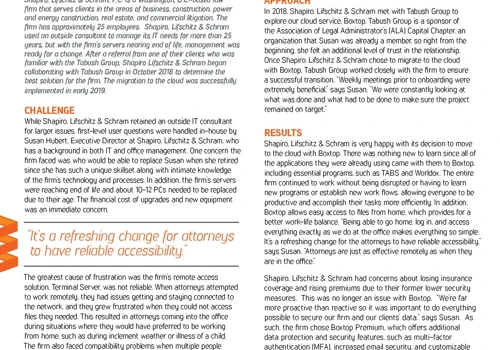 Law Firm Finds Ease of Access and Simplicity with Boxtop