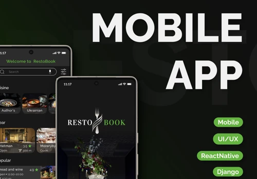 Mobile app: RestoBook