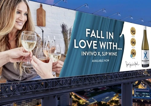Invivo Wines x Sarah Jessica Parker Advertising