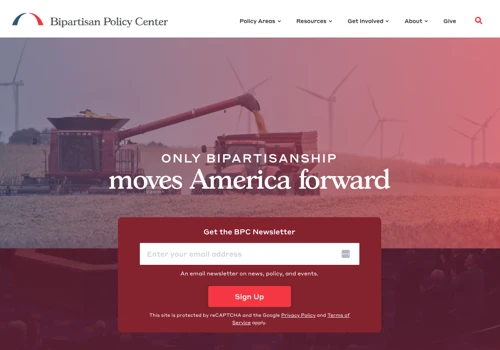 Bipartisan Policy Center Website Redesign