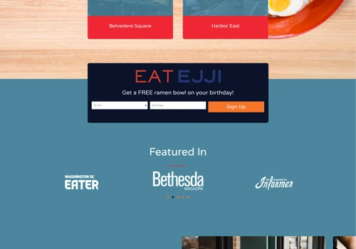 Web Design and Development-EJJI Ramen