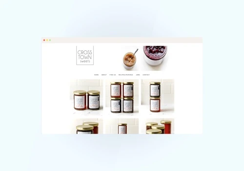 Web Design for Crosstown Sweets