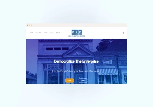 Website Design for Democratize It