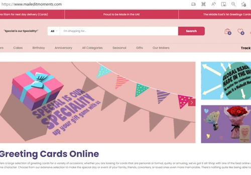UAE's First Greeting Cards Marketplace