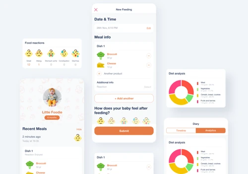 Little Foodie - Baby Tracker Mobile App