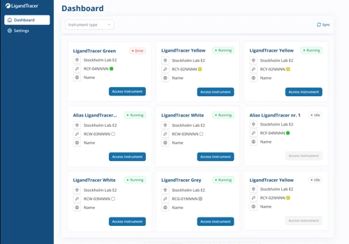 Real-Time Lab Instrument Monitoring System