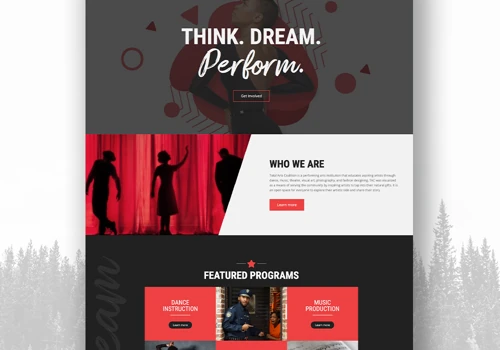Total Arts Coalition Website