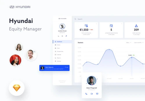 Hyundai Equity Manager (Web App)