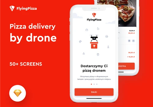 Flying Pizza (Mobile App)