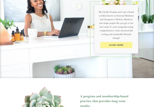 Dr. Nicole Peoples Website