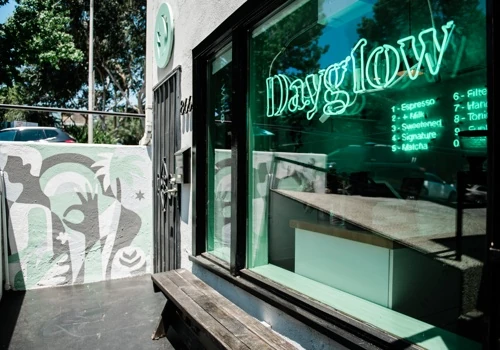 Storefront Design for Dayglow West Hollywood