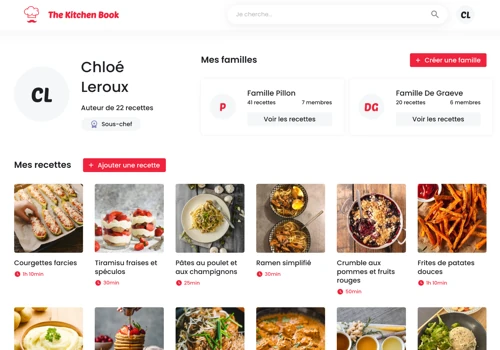 The Kitchen Book: A Collaborative Family Platform