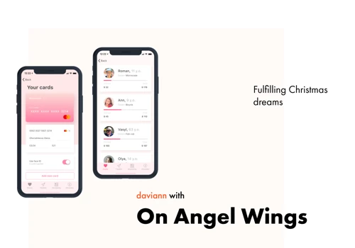 On Angel Wings | Mobile app, Website, Motion design