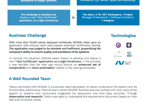Valves Manufacturer Digital transformation