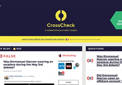 Election Misinformation Platform