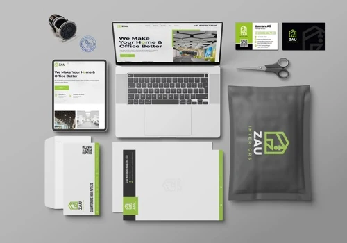 Logo, website and brand Identity