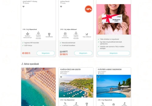 Online travel agency website refactoring
