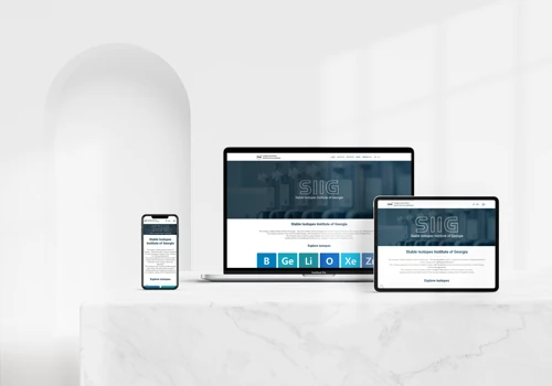 Website for Stable Isotopes Institute of Georgia