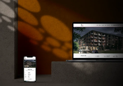 Website for Arqturi development company