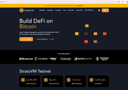 StratoVM | Designed to enable new economic systems