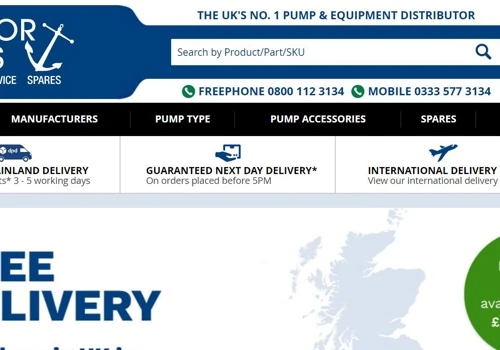 Anchor Pumps (E-Commerce Development- Magento)