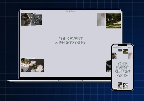 Wedding Organizer Website on Webflow