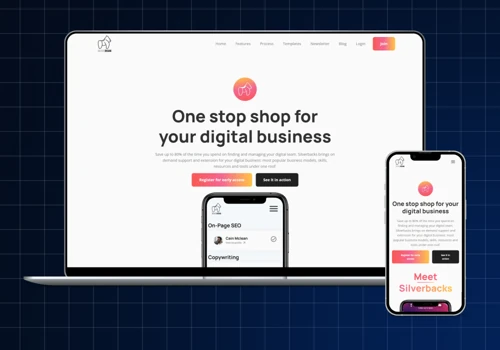 Freelancing Platform Marketing Site on Webflow