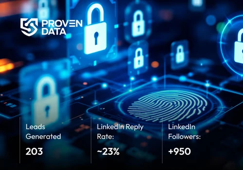 203 B2B Leads Generated for Proven Data