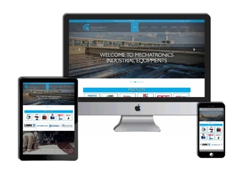 Website Design & Development for Industrial Technology