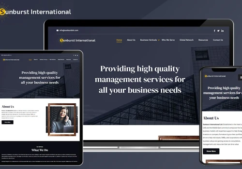 Sun Burst INT | management services