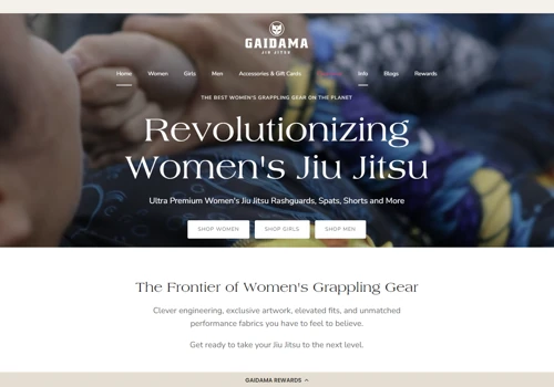 Gaidama Shopify Plus Store development