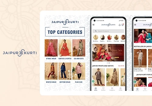 Jaipur Kurti Website & Mobile App Development