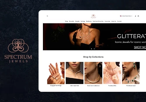 Spectrum Jewels Website & Mobile App Development