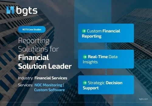 Reporting Solutions for a Financial Leader
