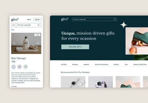 Givr - UX/UI Design