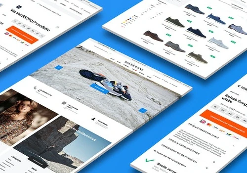B2C webshop - Shoes by Boudewijns