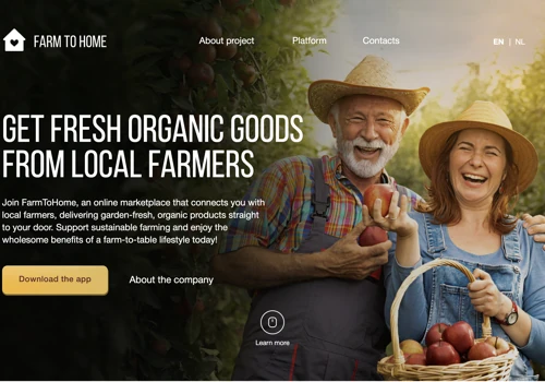 Organic Goods e-commerce platform