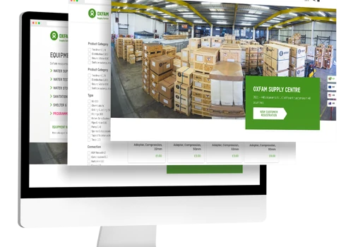 Oxfam Website Rebuild and Design