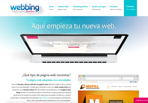 Webbing Barcelona