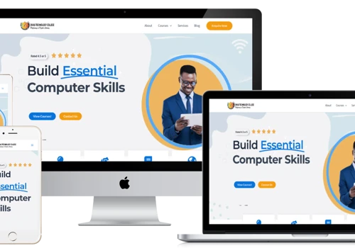 Educational Website Design & Development