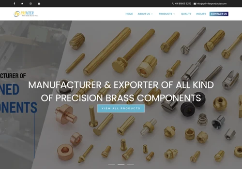Brass company Website