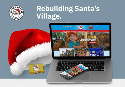 Santa's Village responsive website