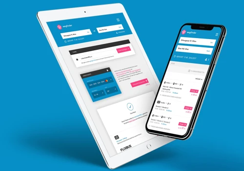 Wegfinder UX/UI Design + Web Dev