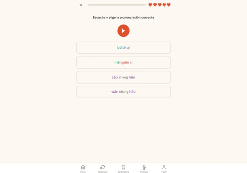 Plataforma educativa para aprender mandarín