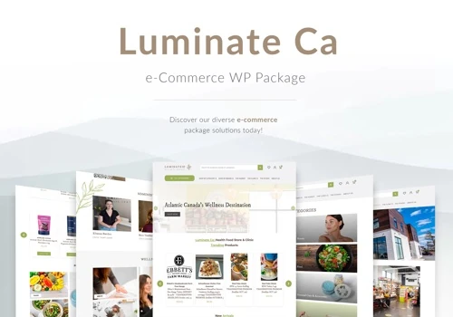 Woocommerce for a Wellness Market - Luminate Ca