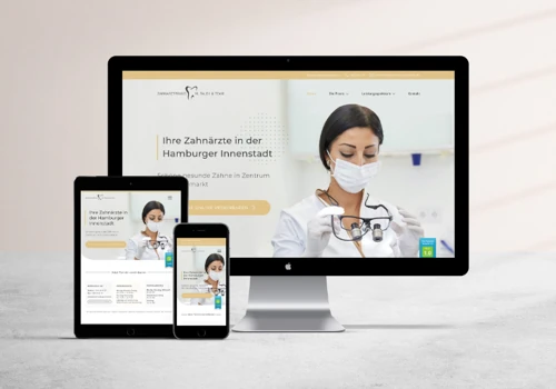 Website for a dentist