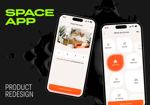 Space App - Mobile App Design