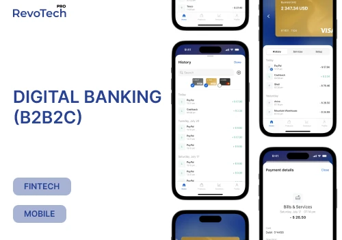 BaaS Platform Development – PWA Mobile Banking
