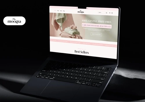 Luxury E-Commerce Storefront for Moogra Hair Care