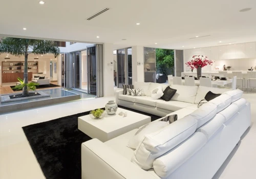 Contemporary Open Plan Sitting Area